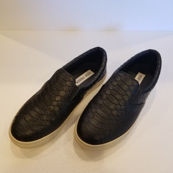 Steve Madden Women's Loafer Shoes Black Size 7-1/2 - Picture 10 of 10